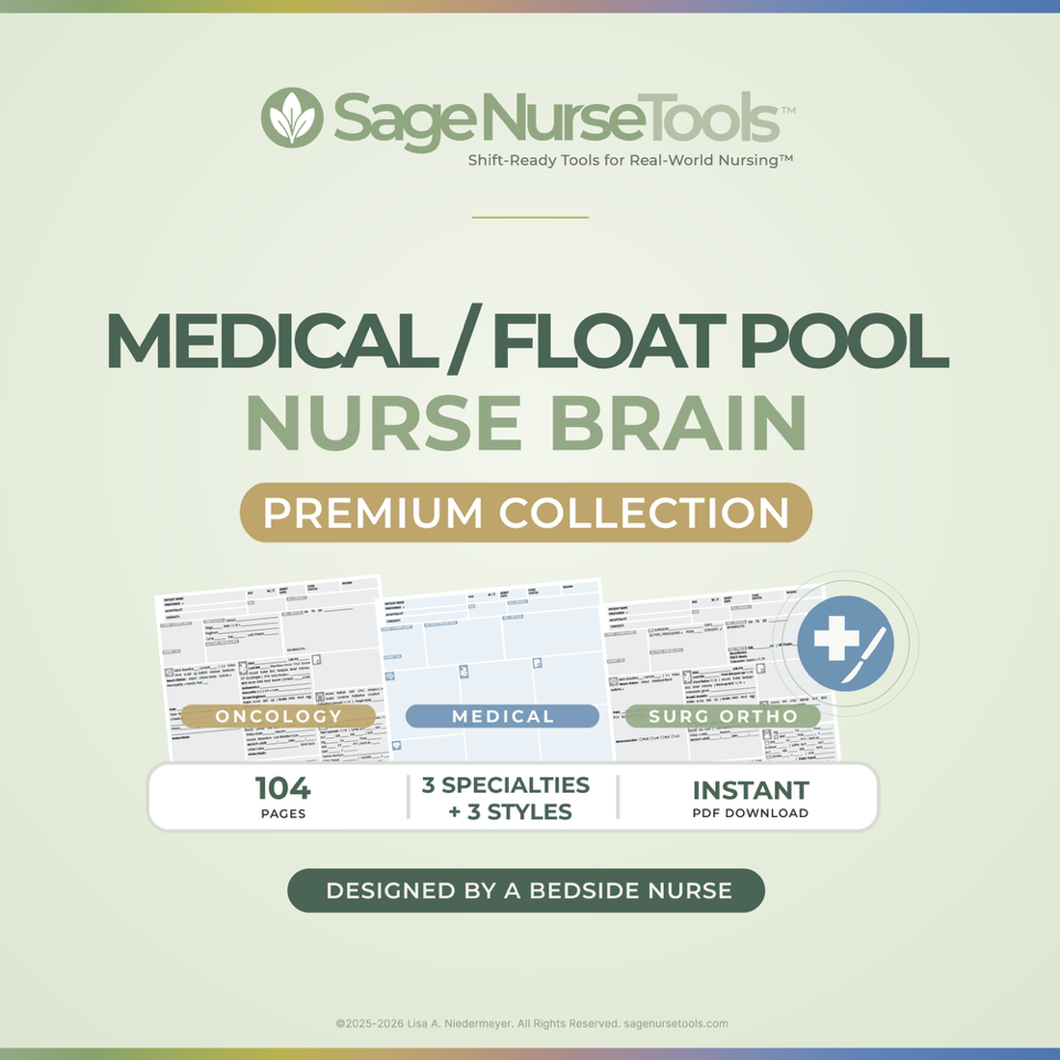 Medical Nurse Brain: Premium Collection